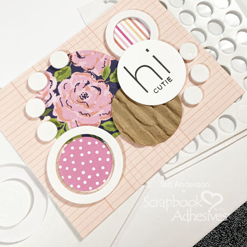 Friend Circle Cards by Teri Anderson for Scrapbook Adhesives by 3L