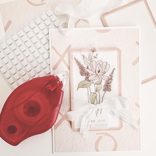 You are My Happy Greeting Card by Lara Scott for Scrapbook Adhesives by 3L