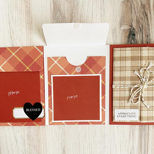 Mini Gratitude Folio by Lara Scott for Scrapbook Adhesives by 3L