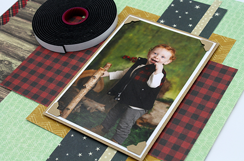 Little Boy Layout by Tracy McLennon for Scrapbook Adhesives by 3L