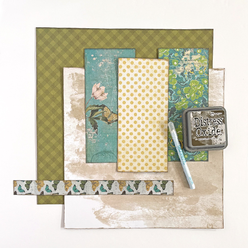 More Wander Travel Layout by Margie Higuchi for Scrapbook Adhesives by 3L 