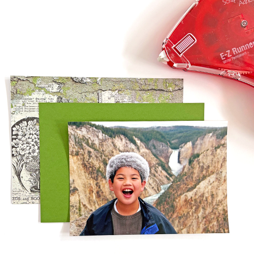 More Wander Travel Layout by Margie Higuchi for Scrapbook Adhesives by 3L 