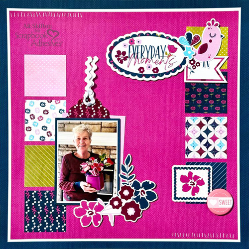 Everyday Moments Layout by Ali Skifton for Scrapbook Adhesives by 3L