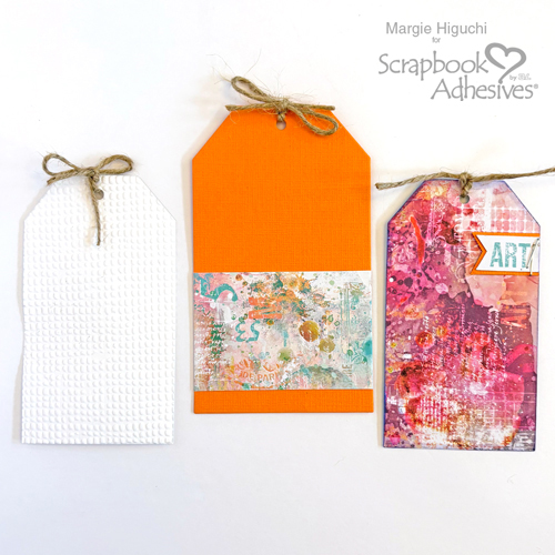 Double Pocket Hello Card by Margie Higuchi for Scrapbook Adhesives by 3L
