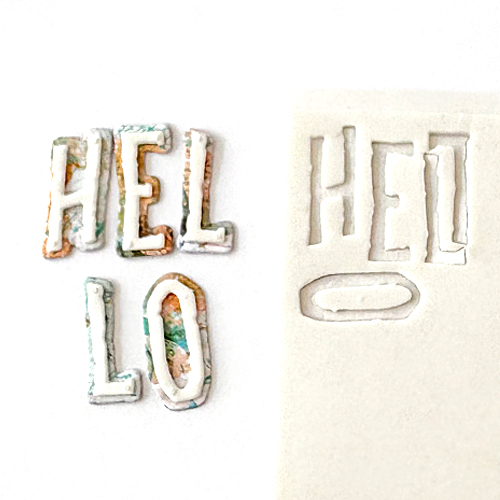 Double Pocket Hello Card by Margie Higuchi for Scrapbook Adhesives by 3L