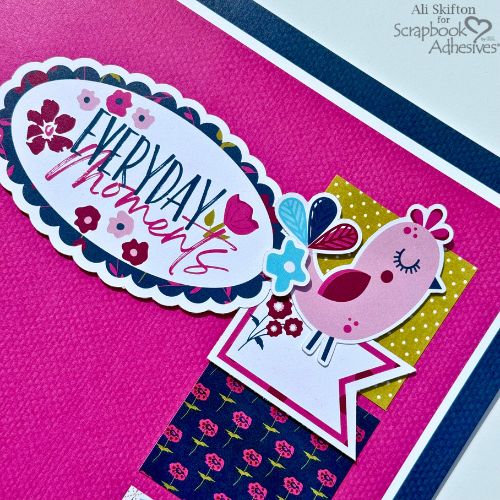 Everyday Moments Layout by Ali Skifton for Scrapbook Adhesives by 3L