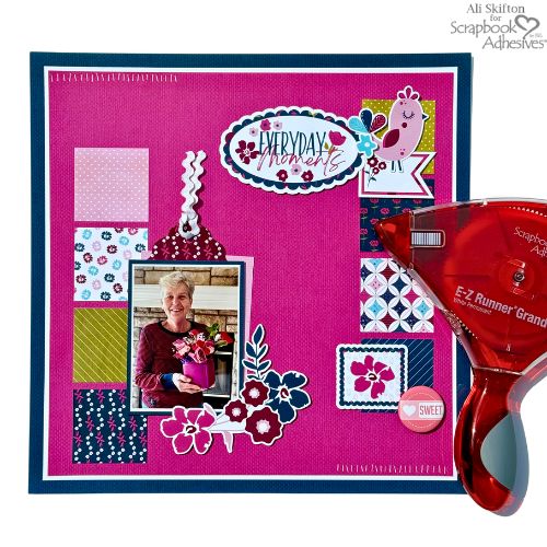 Everyday Moments Layout by Ali Skifton for Scrapbook Adhesives by 3L