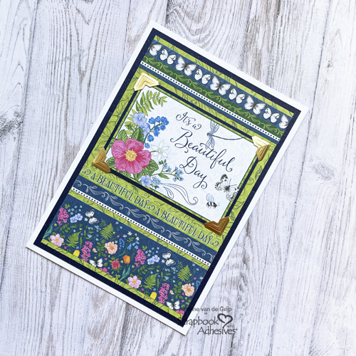 Beautiful Day Card by Yvonne van de Grijp for Scrapbook Adhesives by 3L