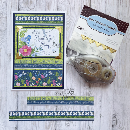 Beautiful Day Card by Yvonne van de Grijp for Scrapbook Adhesives by 3L