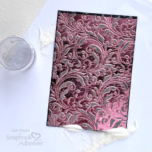 Embossed Foil Congratulations Card by Judy Hayes for Scrapbook Adhesives by 3L
