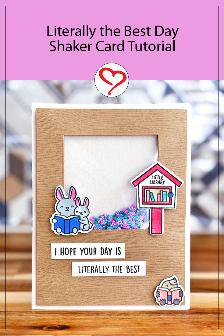 Literally the Best Day Shaker Card by Jennifer Ingle for Scrapbook Adhesives by 3L Pinterest