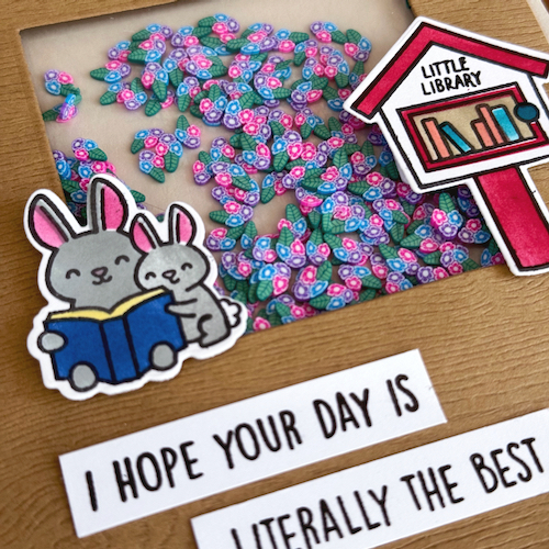 Literally the Best Day Shaker Card by Jennifer Ingle for Scrapbook Adhesives by 3L