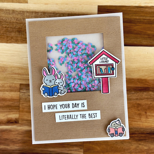 Literally the Best Day Shaker Card by Jennifer Ingle for Scrapbook Adhesives by 3L