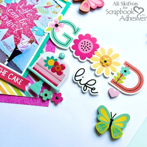 Good Life Layout by Ali Skifton for Scrapbook Adhesives by 3L 