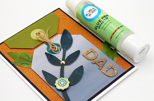Simple Father's Day Card by Tracy McLennon for Scrapbook Adhesives by 3L