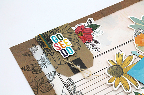 Layered Earthy Layout by Tracy McLennon for Scrapbook Adhesives by 3L
