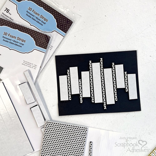 Metallic Foil Graduation Card by Judy Hayes for Scrapbook Adhesives by 3L