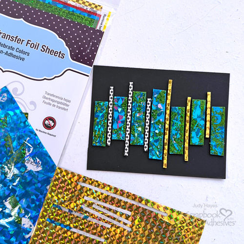 Metallic Foil Graduation Card by Judy Hayes for Scrapbook Adhesives by 3L