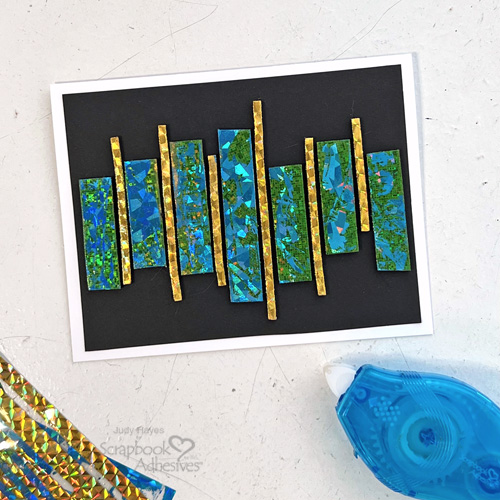 Metallic Foil Graduation Card by Judy Hayes for Scrapbook Adhesives by 3L