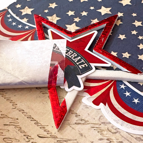 Celebrate 4th of July Card by Margie Higuchi for Scrapbook Adhesives by 3L