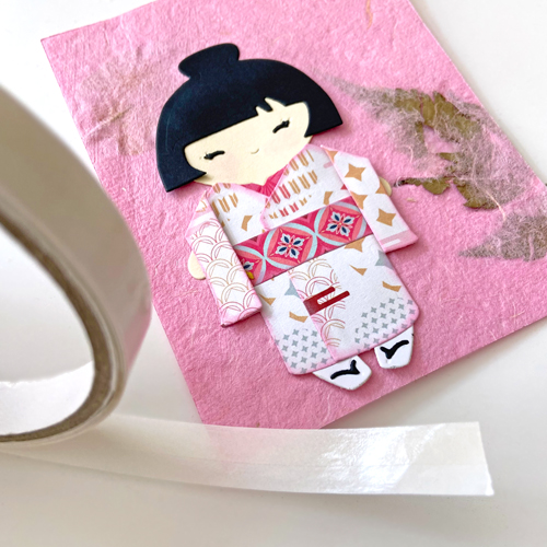 Handmade Joyful Card by Margie Higuchi for Scrapbook Adhesives by 3L