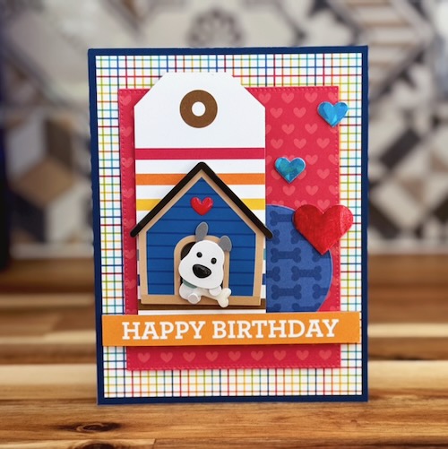 Doggone Cute Card Duo by Jennifer Ingle for Scrapbook Adhesives by 3L