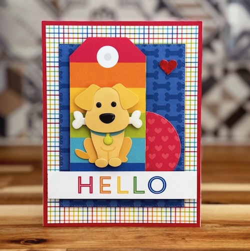 Doggone Cute Card Duo by Jennifer Ingle for Scrapbook Adhesives by 3L