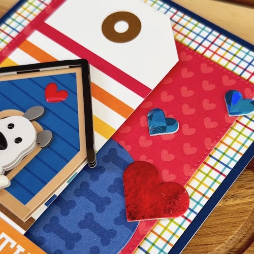Doggone Cute Card Duo by Jennifer Ingle for Scrapbook Adhesives by 3L