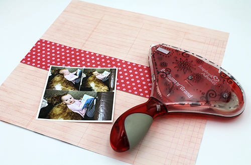 Reasons to Smile Layered Layout by Tracy McLennon for Scrapbook Adhesives by 3L