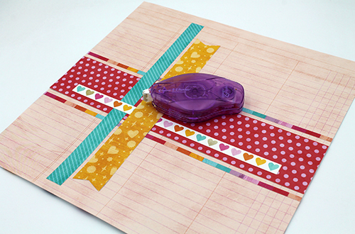 Reasons to Smile Layered Layout by Tracy McLennon for Scrapbook Adhesives by 3L