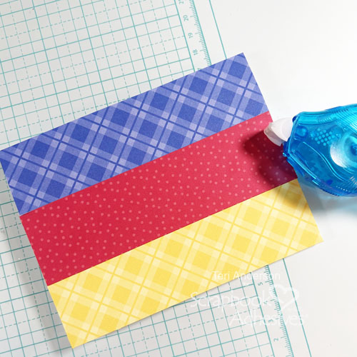 Sending an Inky Hello Card by Teri Anderson for Scrapbook Adhesives by 3L 