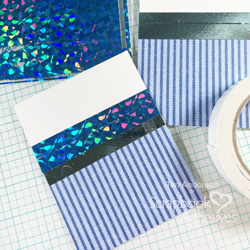 Red, White and Blue Hello Cards by Teri Anderson for Scrapbook Adhesives by 3L