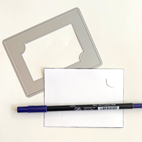 Starry Hello Pocket Card by Margie Higuchi for Scrapbook Adhesives by 3L