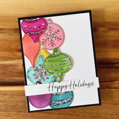 Happy Holidays Card In July by Jennifer Ingle for Scrapbook Adhesives by 3L 