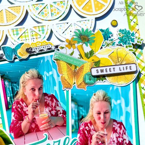 Squeeze the Day Layout by Ali Skifton for Scrapbook Adhesives by 3L 