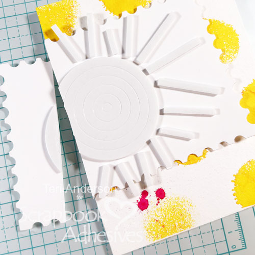 You Brighten My Day Card by Teri Anderson for Scrapbook Adhesives by 3L