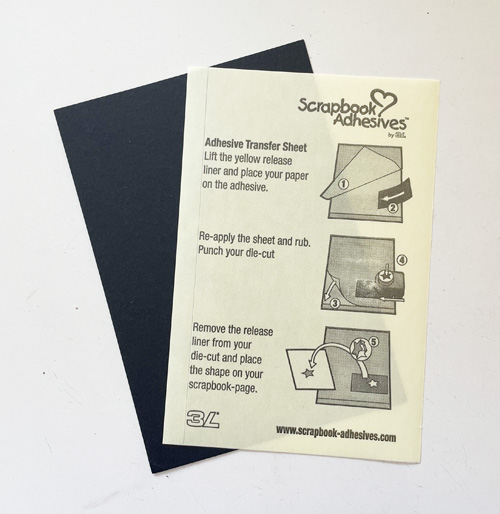 Laced Glitter Card by Yvonne van de Grijp for Scrapbook Adhesives by 3L