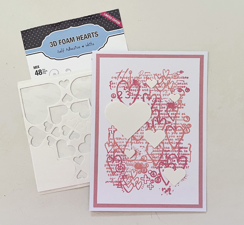 Hearted With Love Card by Yvonne van de Grijp for Scrapbook Adhesives by 3L 