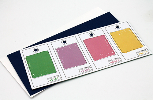 Color Block Slimline Card by Tracy McLennon for Scrapbook Adhesives by 3L