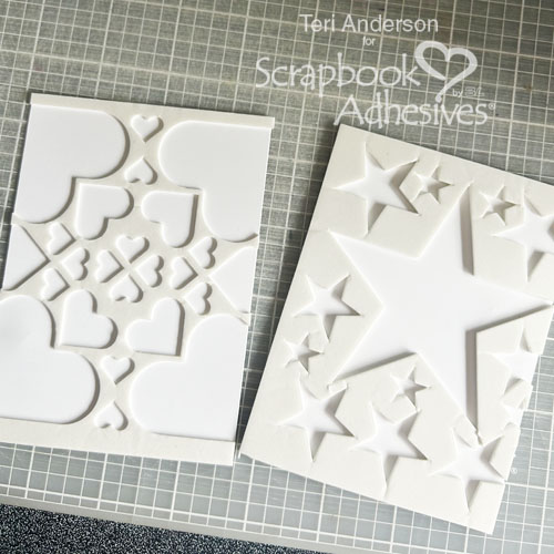Easy Friendship Foil Card Duo by Teri Anderson for Scrapbook Adhesives by 3L