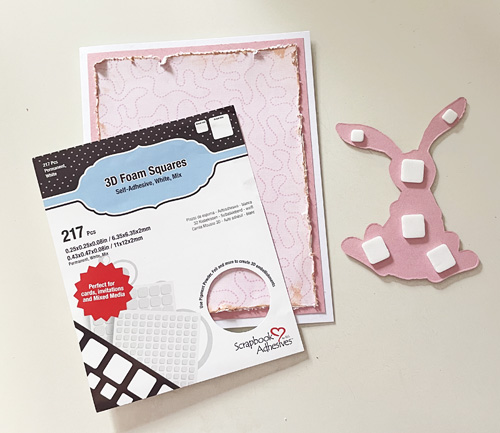 Baby Bunny Card by Yvonne van de Grijp for Scrapbook Adhesives by 3L