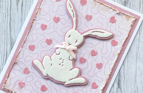 Baby Bunny Card by Yvonne van de Grijp for Scrapbook Adhesives by 3L