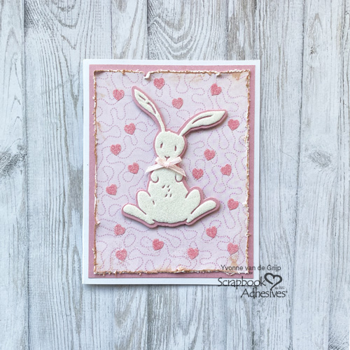 Baby Bunny Card by Yvonne van de Grijp for Scrapbook Adhesives by 3L