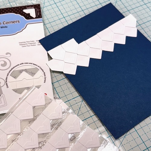 Holiday House Card with Photo Corner Rooftop by Jennifer Ingle for Scrapbook Adhesives by 3L 