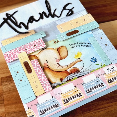 Clever Thanks Gift Card Holder by Jennifer Ingle for Scrapbook Adhesives by 3L 