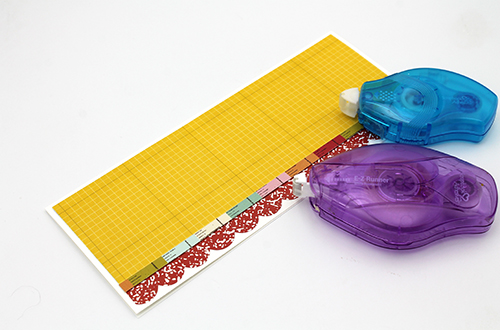 Back to School Slimline Card by Tracy McLennon for Scrapbook Adhesives by 3L
