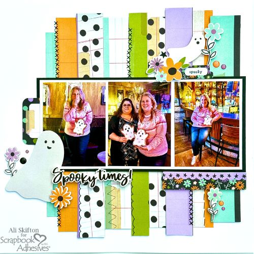 Spooky Times Layout by Ali Skifton for Scrapbook Adhesives by 3L 