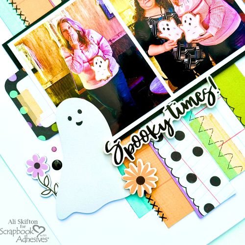 Spooky Times Layout by Ali Skifton for Scrapbook Adhesives by 3L 