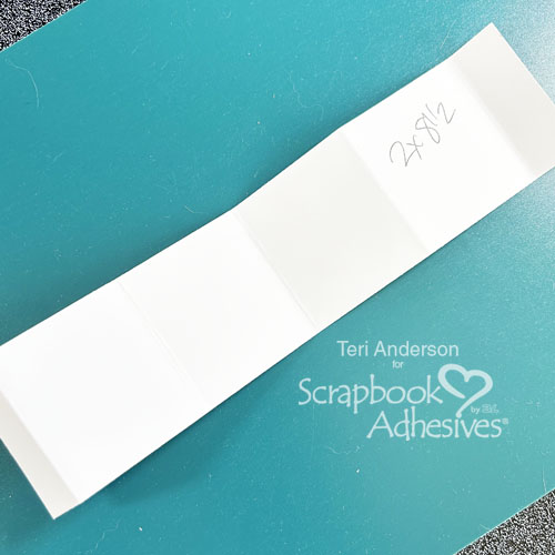 Unique Fall Place Card Tutorial by Teri Anderson for Scrapbook Adhesives by 3L 
