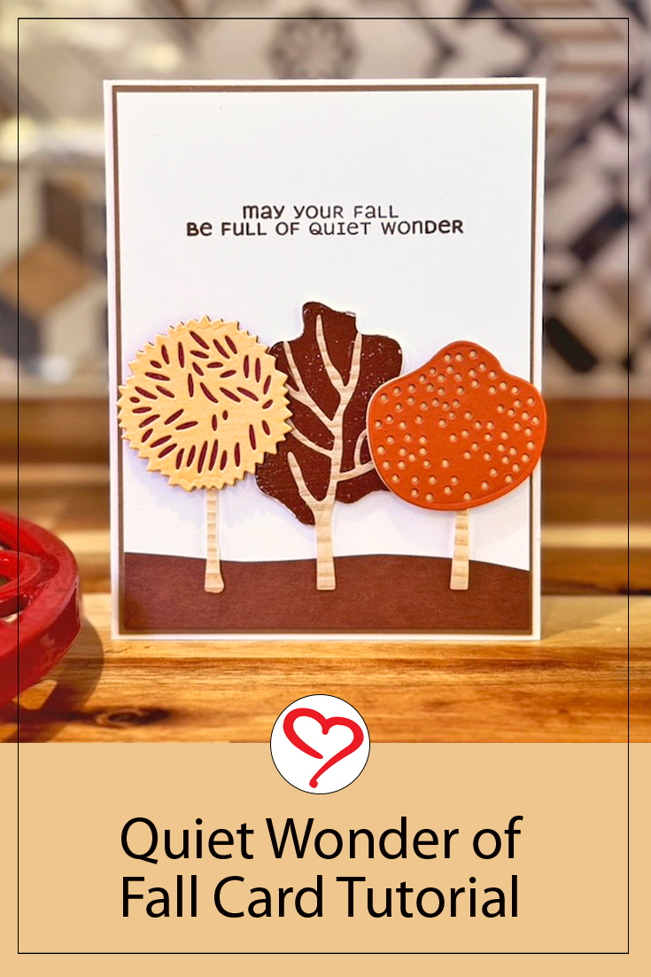 Quiet Wonder of Fall Foil Card by Jennifer Ingle for Scrapbook Adhesives by 3L Pinterest 
